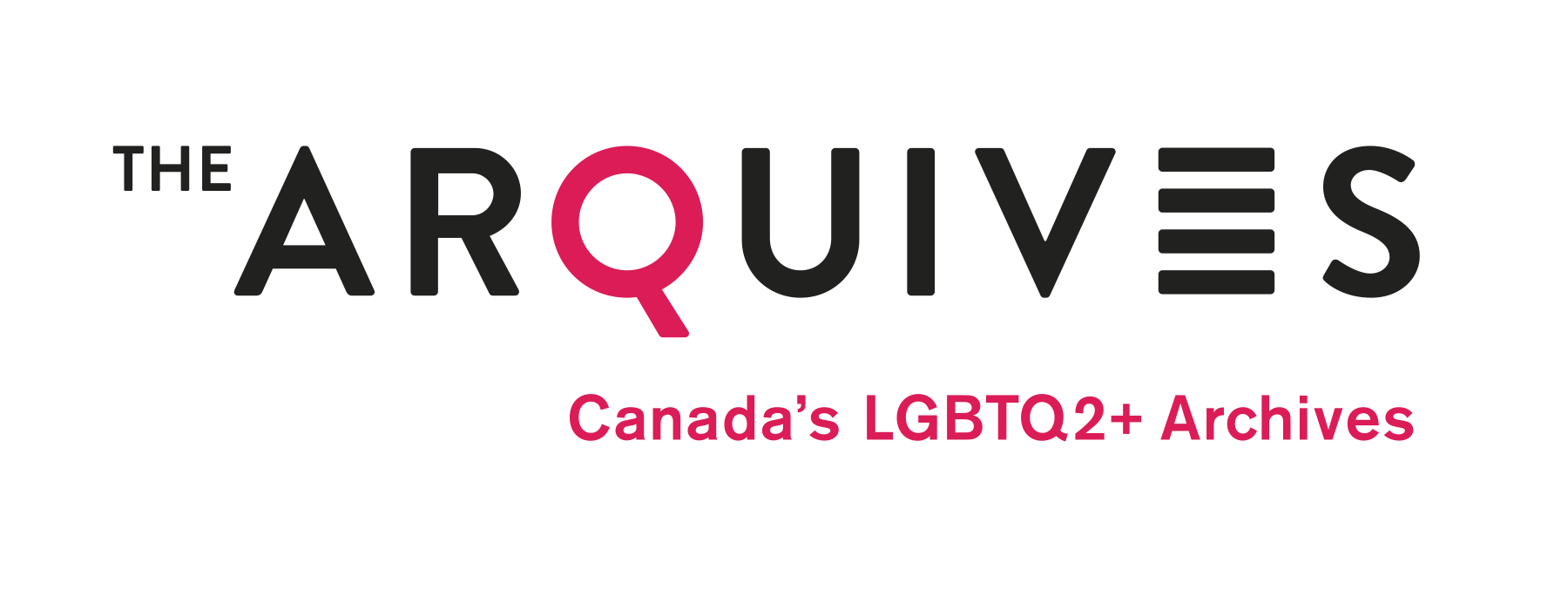 The ARQUIVES Canada's LGBTQ2+ Archives logo. 