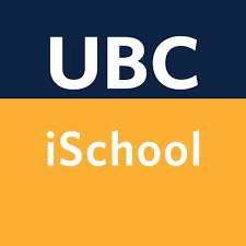 UBC iSchool logo yellow and blue